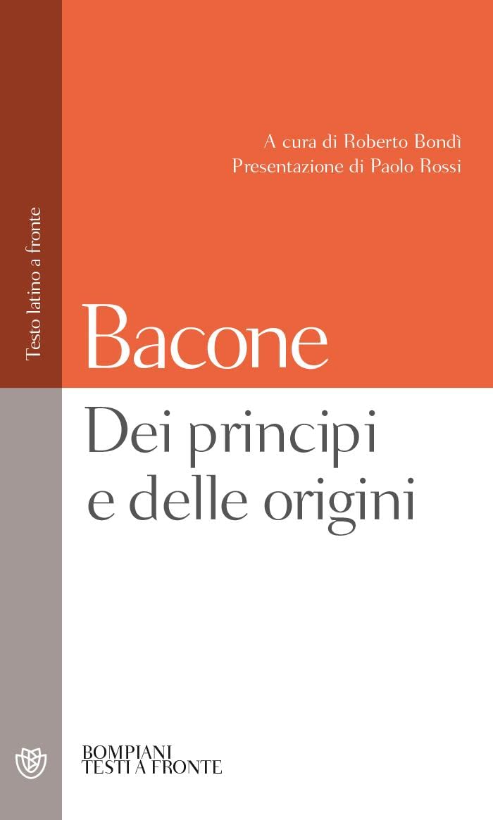 Dei principi e delle origini. Testo latino a fronte Philosophy