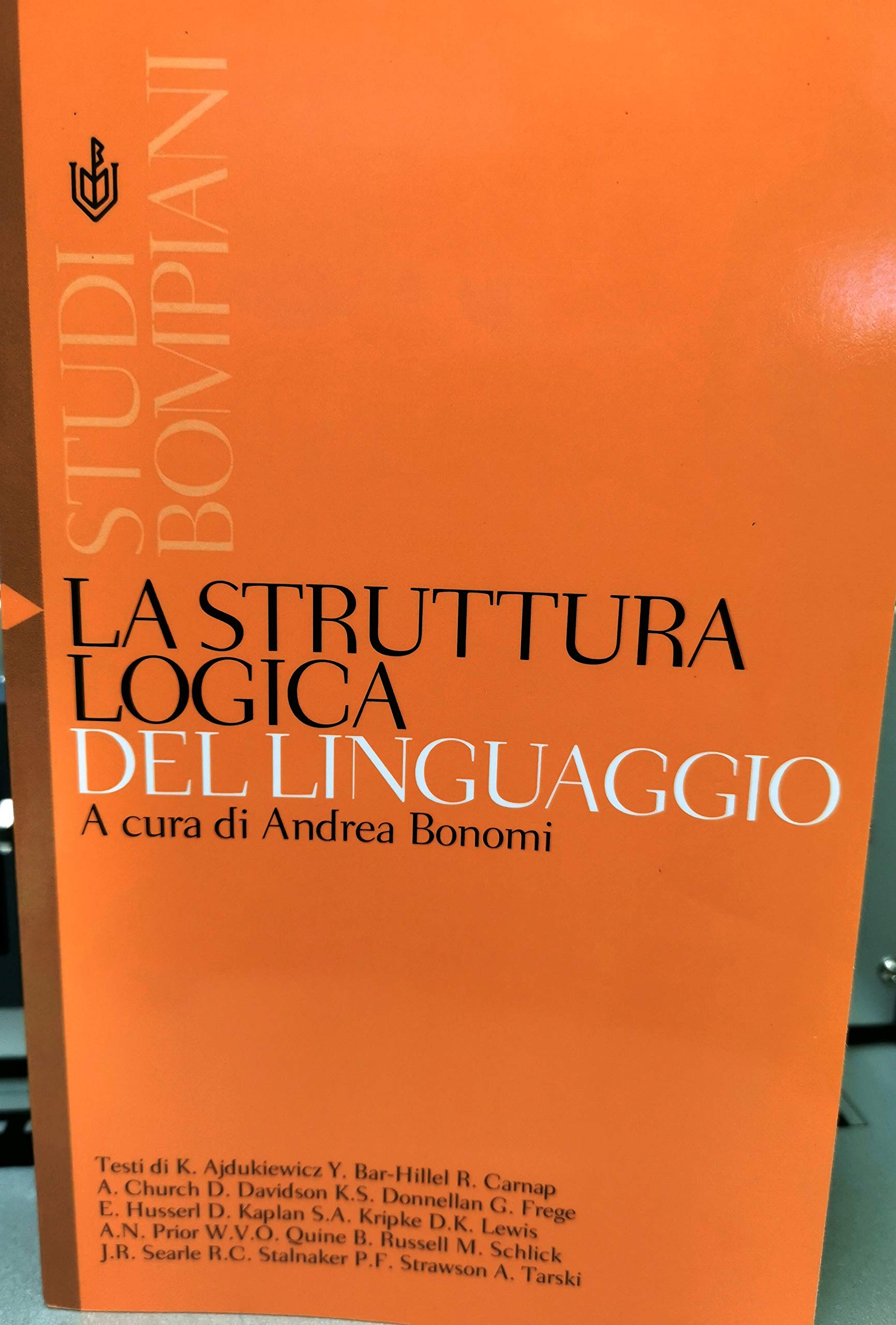 La struttura logica del linguaggio book