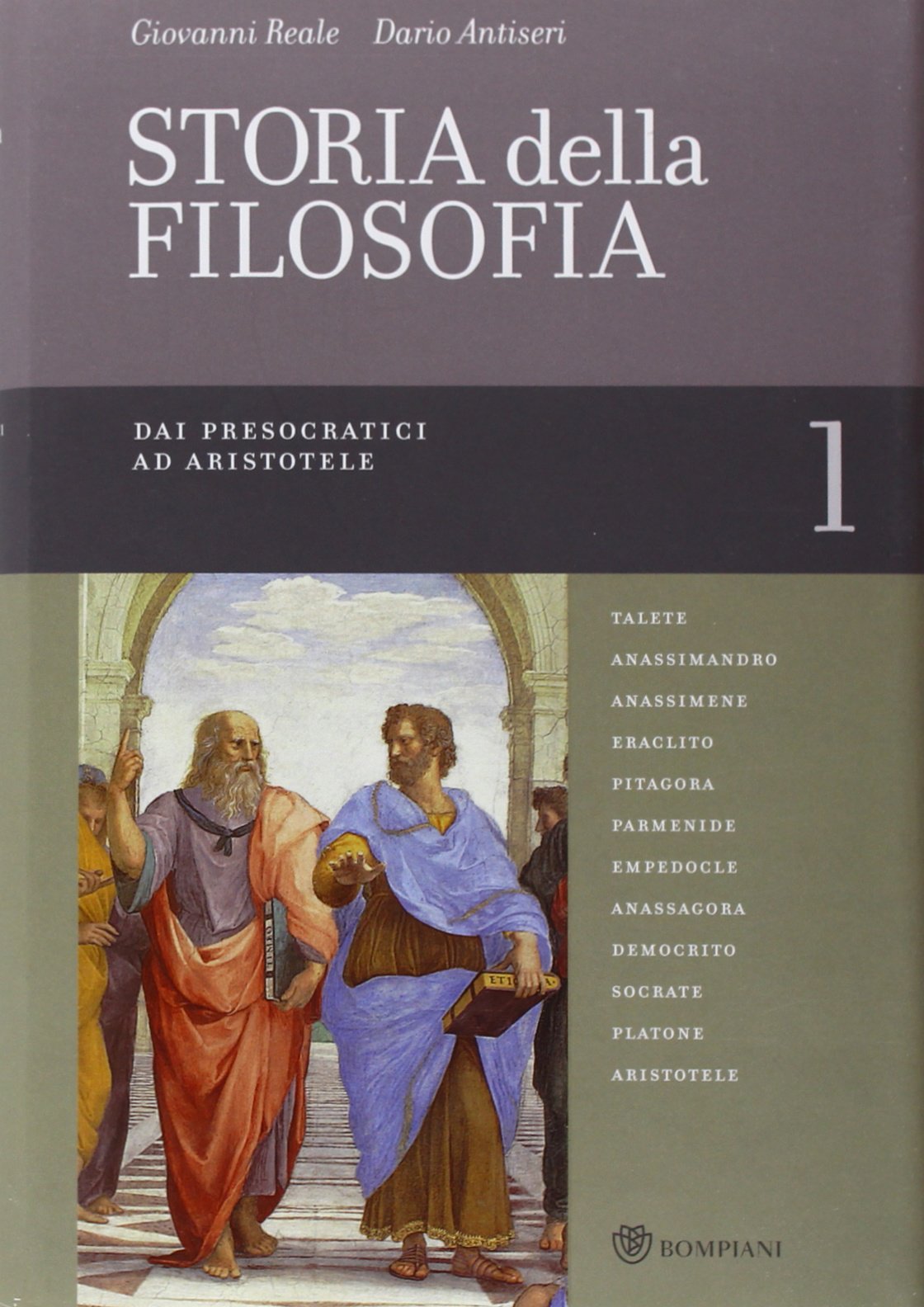 Storia della filosofia dalle origini a oggi. Dai presocratici ad Aristotele (Vol. 1) Philosophy
