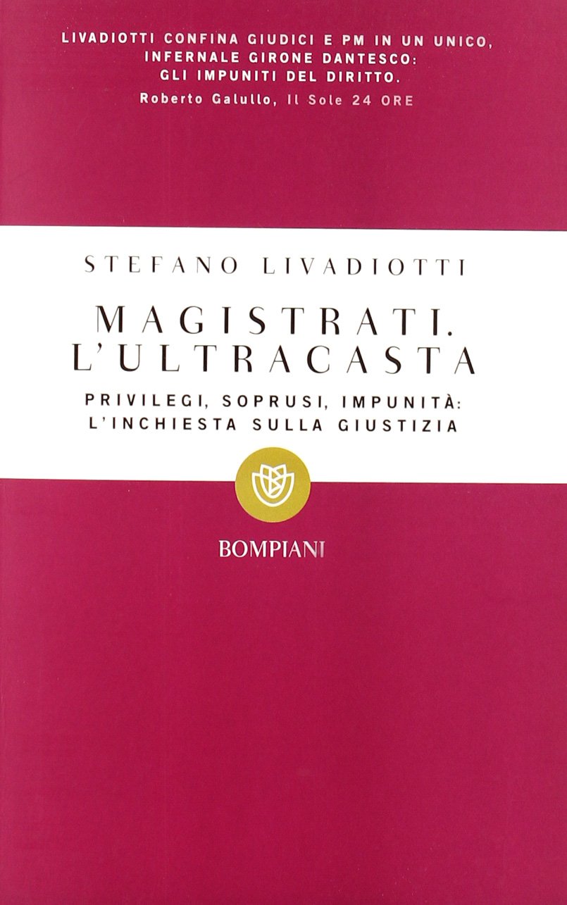 Magistrati. L'ultracasta book