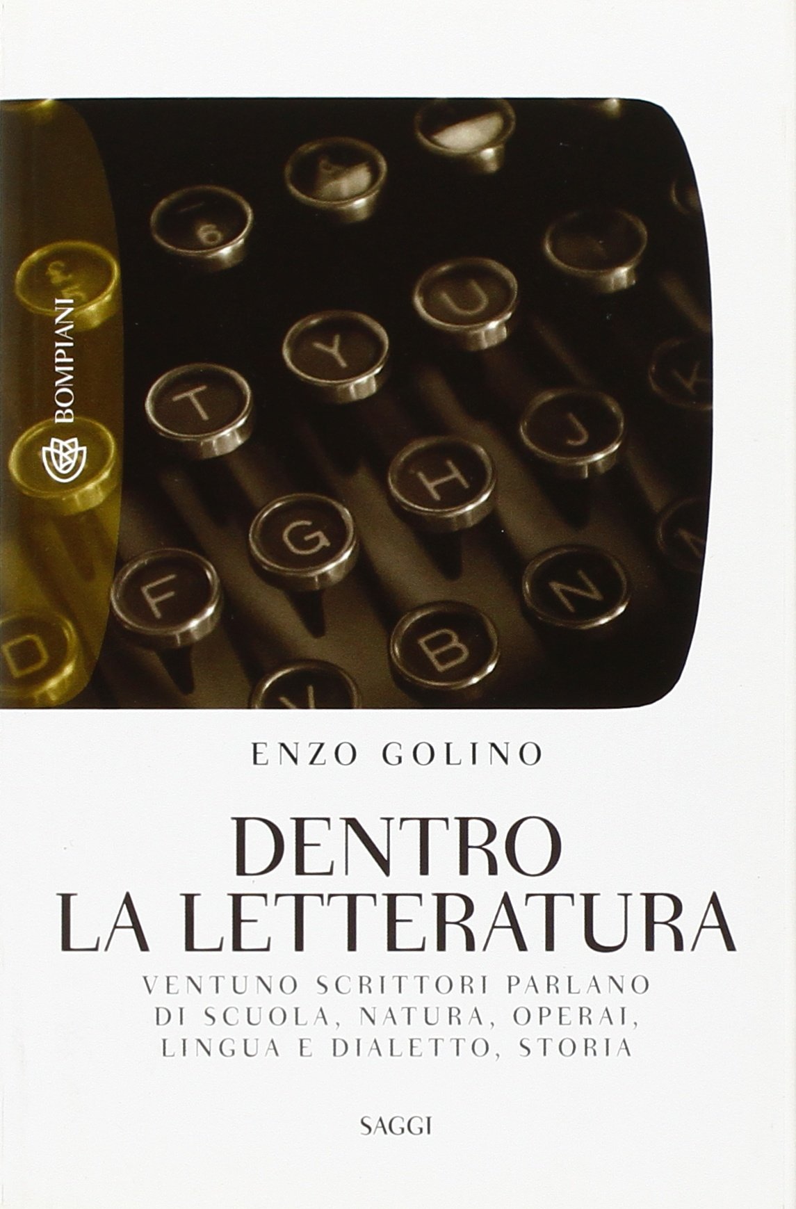 Dentro la letteratura. Ventuno scrittori parlano di scuola, natura, operai, lingua e dialetto, storia book