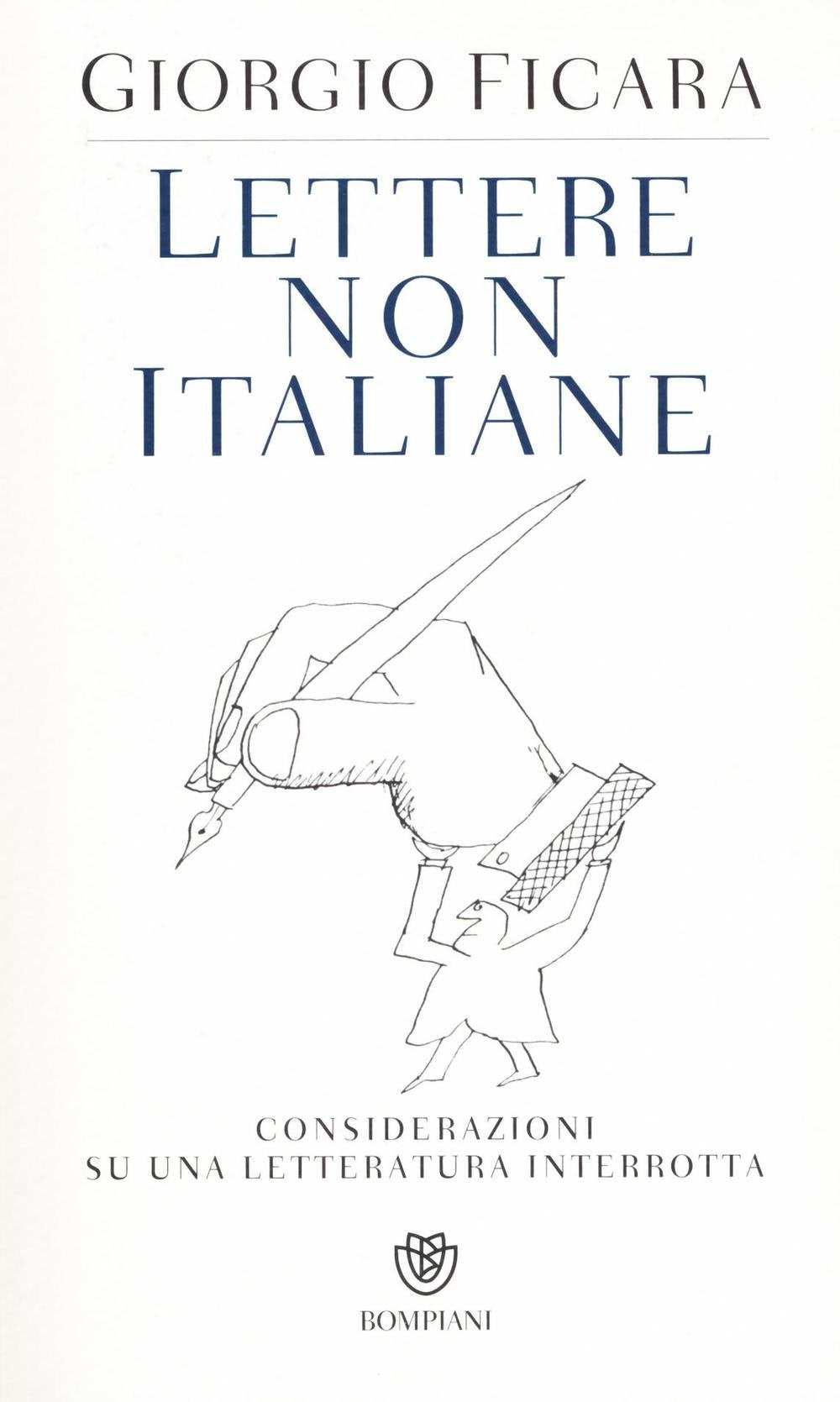 Lettere non italiane. Considerazioni su una letteratura interrotta book