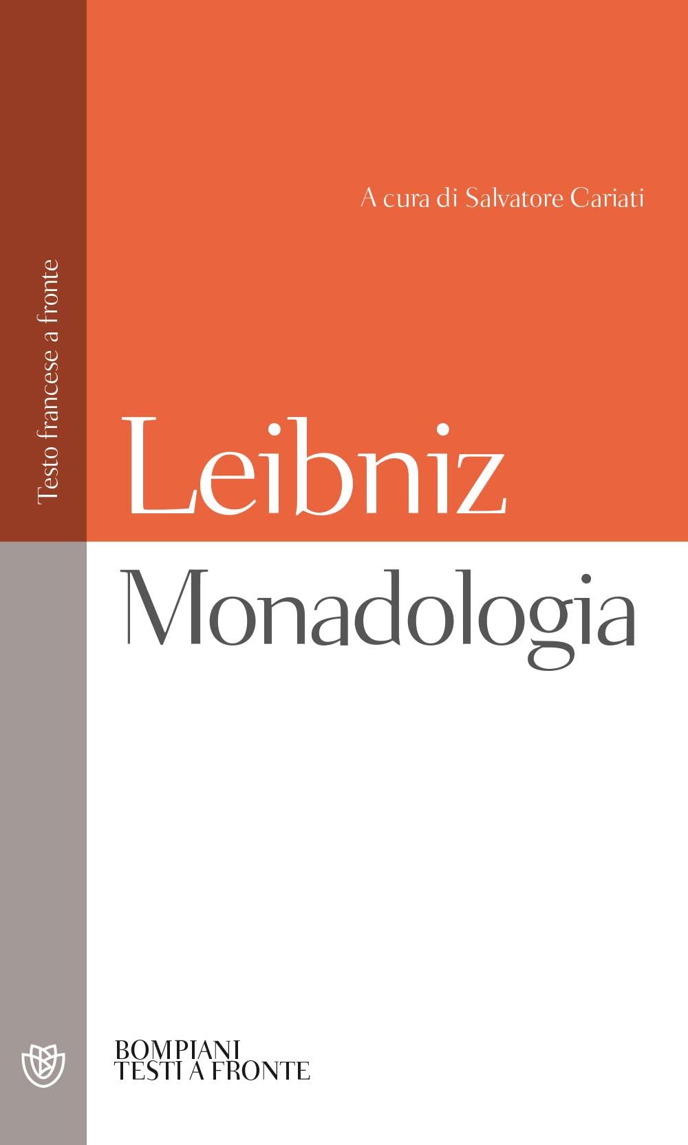 Monadologia (Testi a fronte) Philosophy