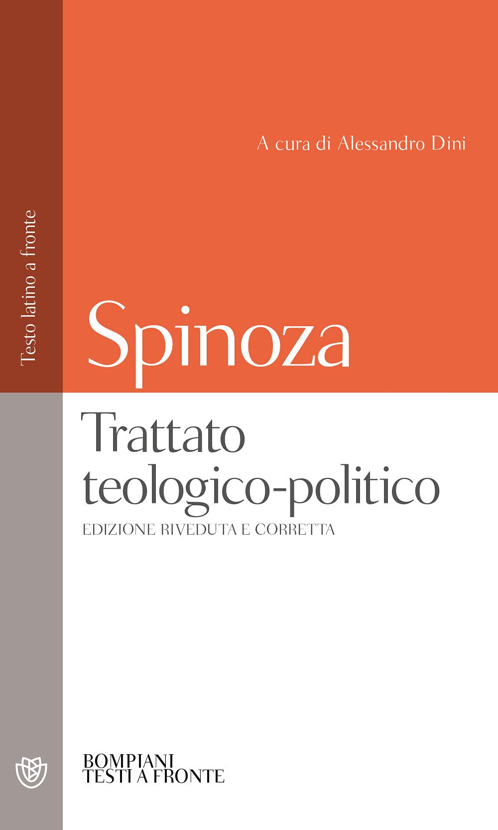 Trattato teologico-politico (Testi a fronte) Philosophy