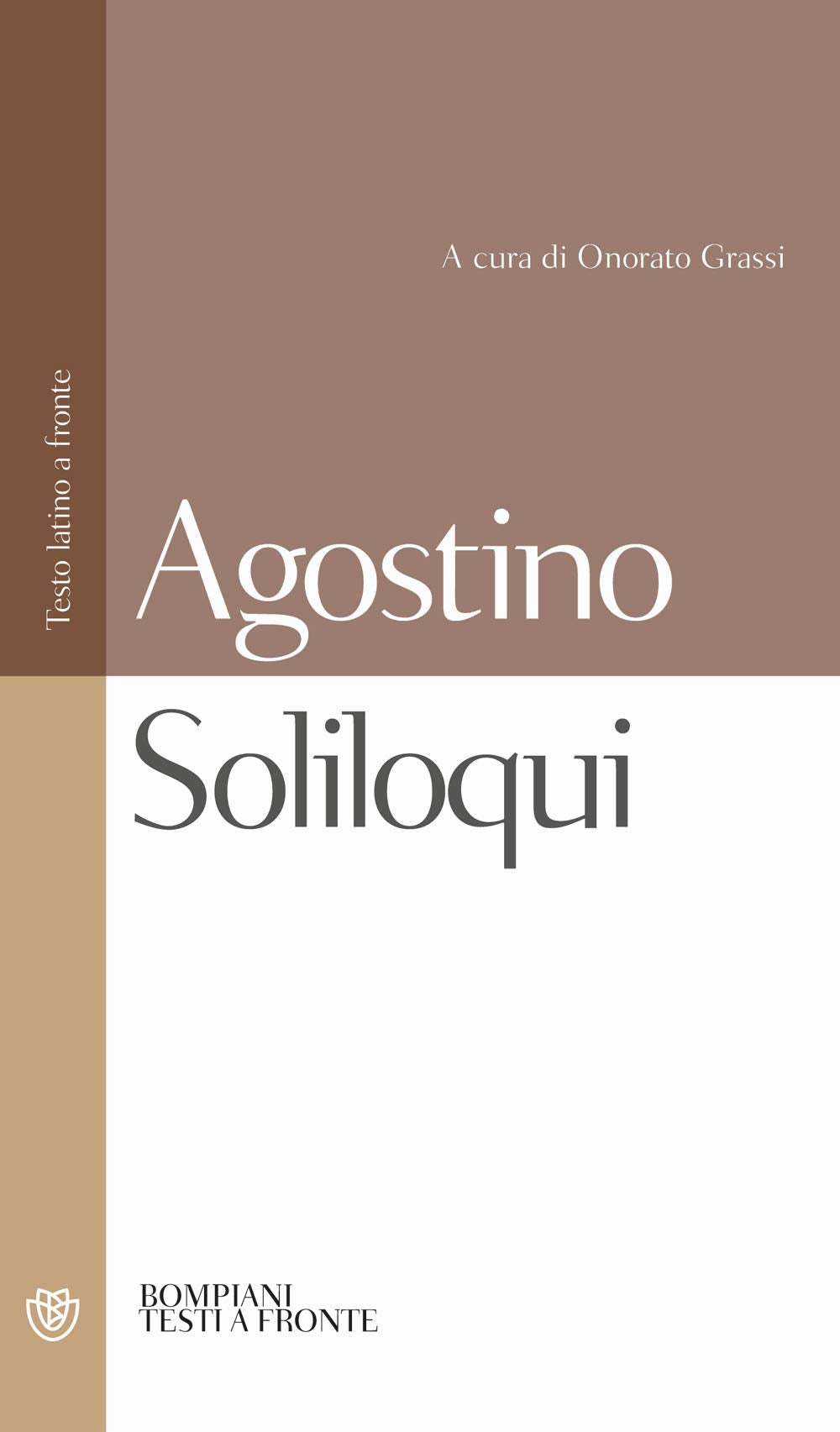 Soliloqui. Testo latino a fronte Social Sciences