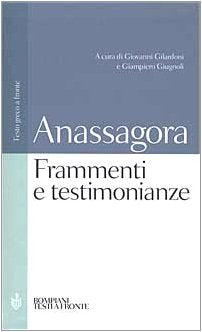 Product Image: Frammenti e testimonianze. Testo greco a fronte