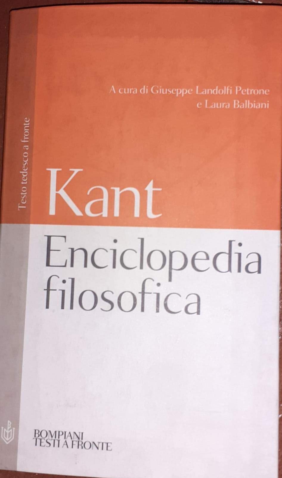 Enciclopedia filosofica. Testo tedesco a fronte book