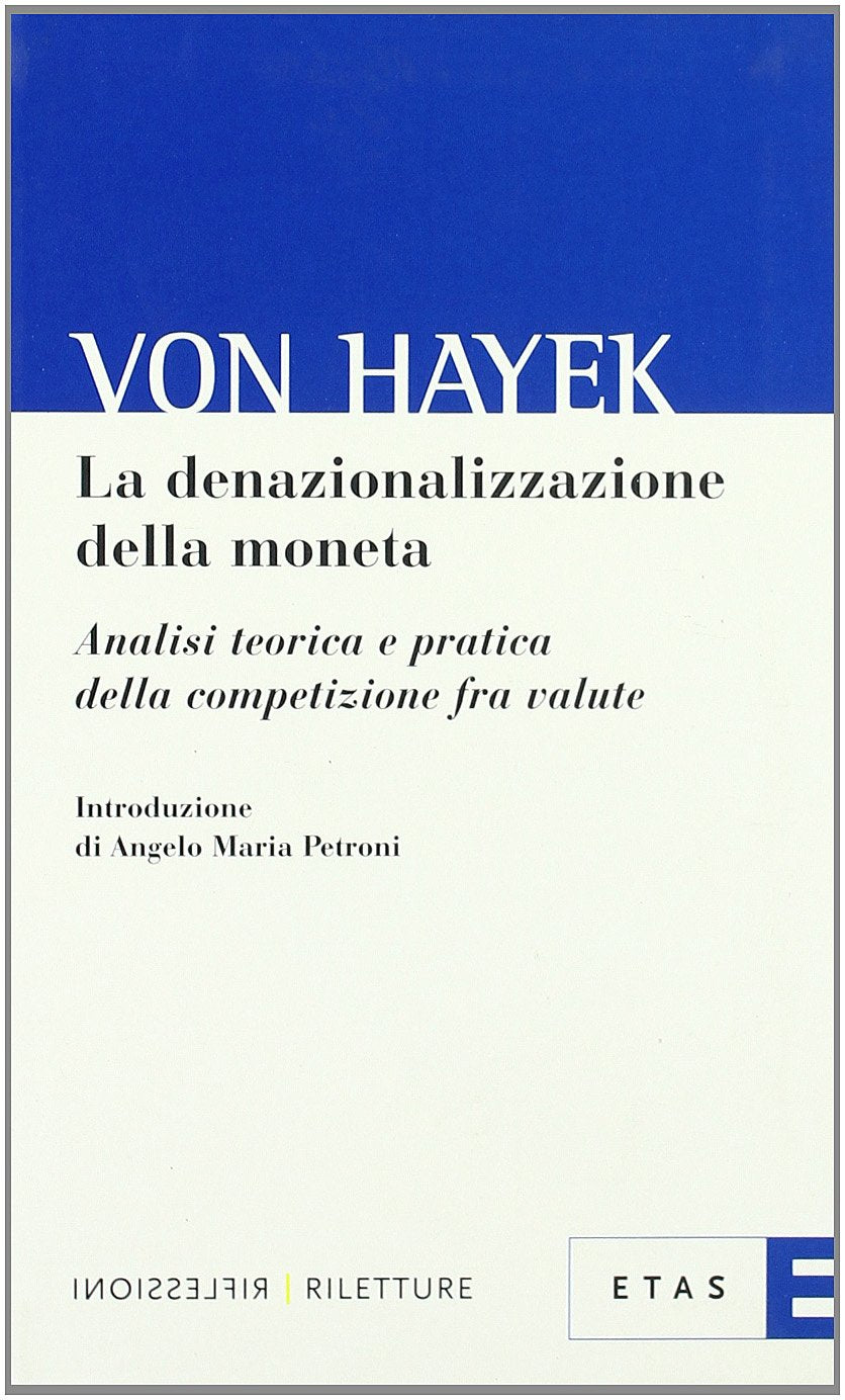 La denazionalizzazione della moneta book