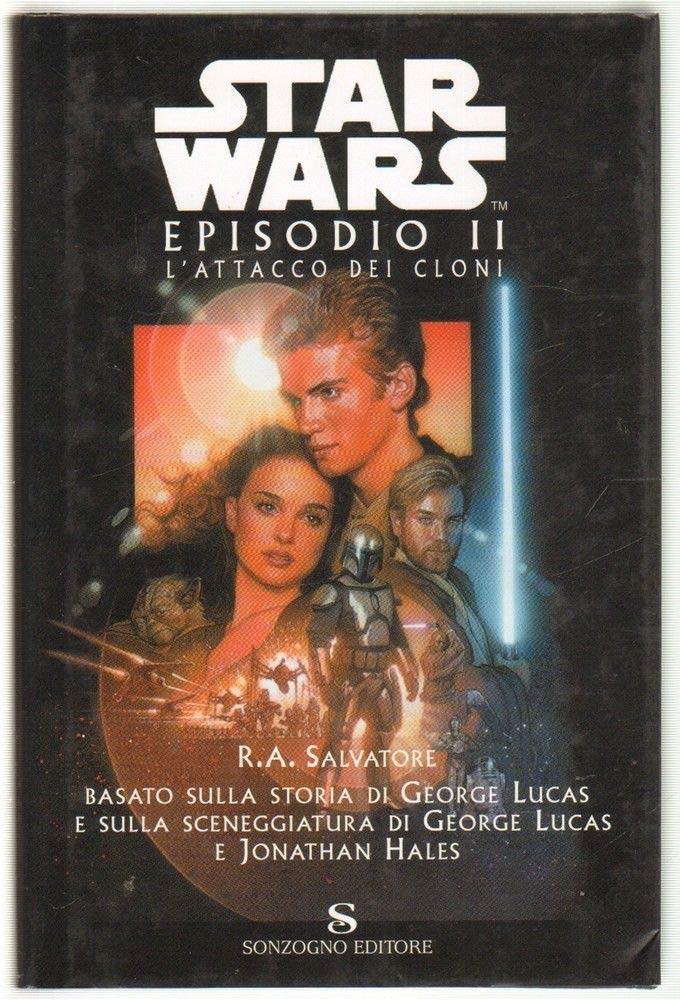 L'attacco dei cloni. Episodio II. Star Wars book