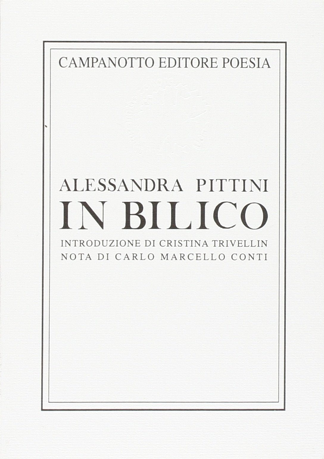 In bilico (Zeta line) Contemporary literature