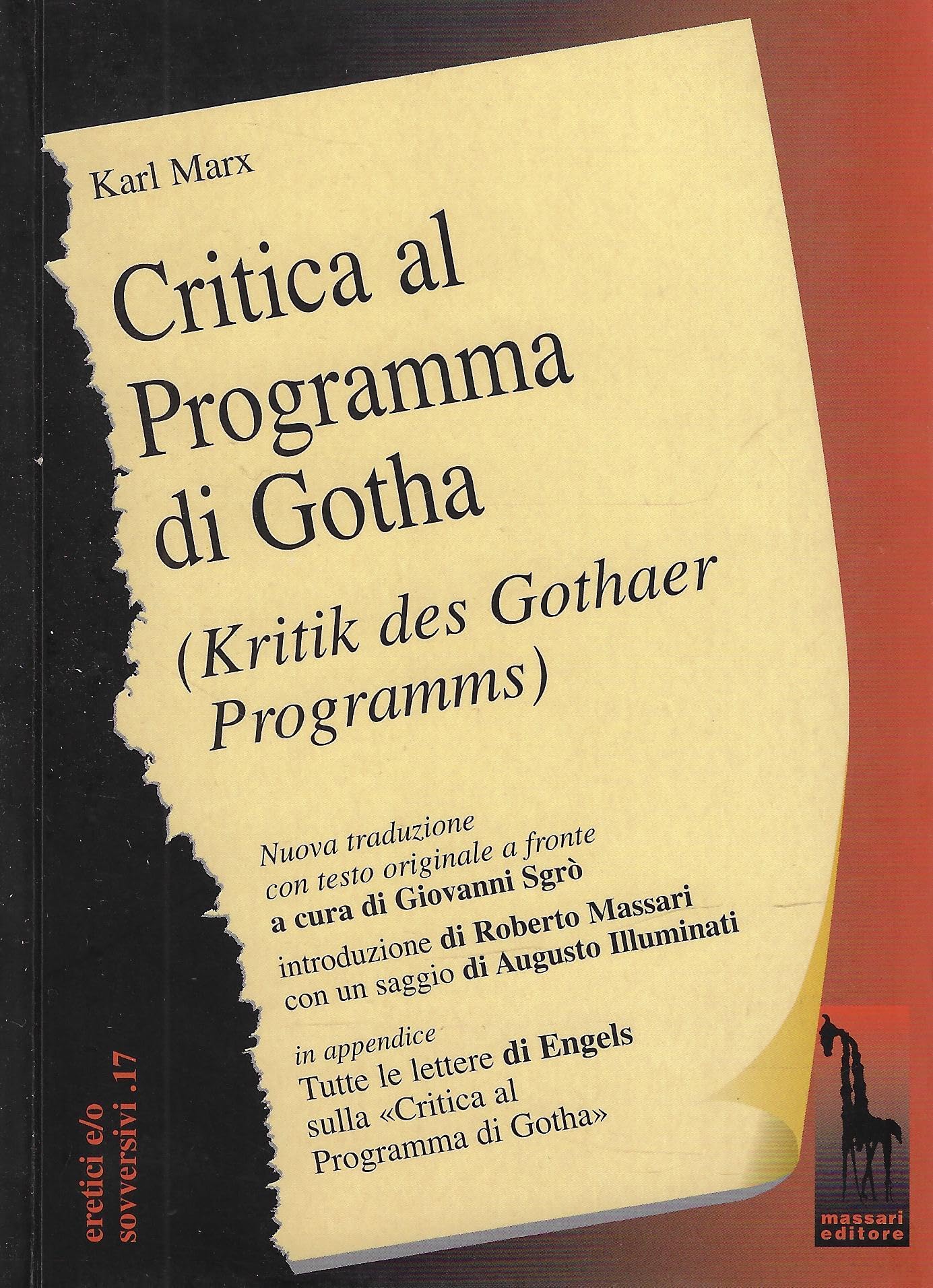 Critica del programma di Gotha. Testo tedesco a fronte book