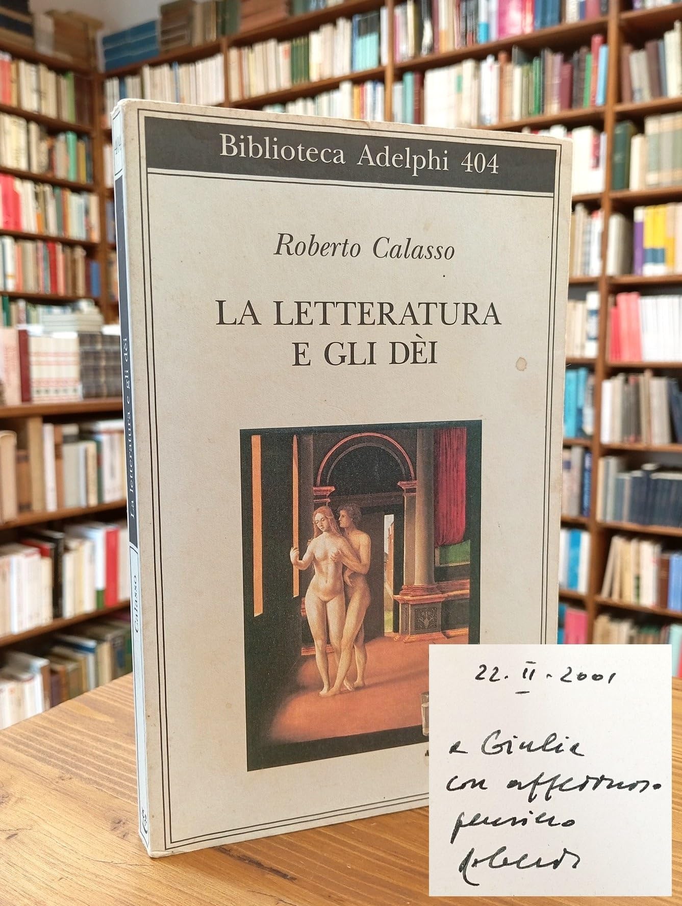 La letteratura e gli dei book