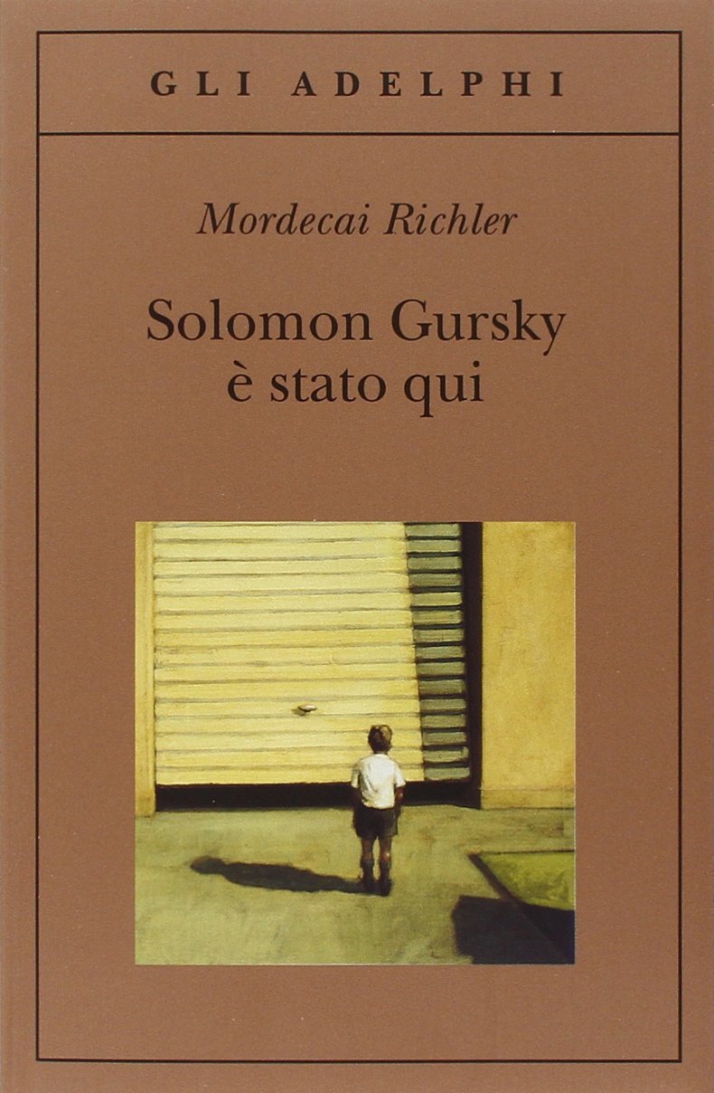 Solomon Gursky è stato qui Contemporary literature