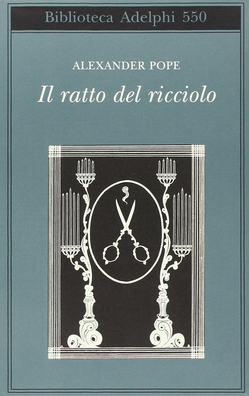 Il ratto del ricciolo. Testo inglese a fronte book