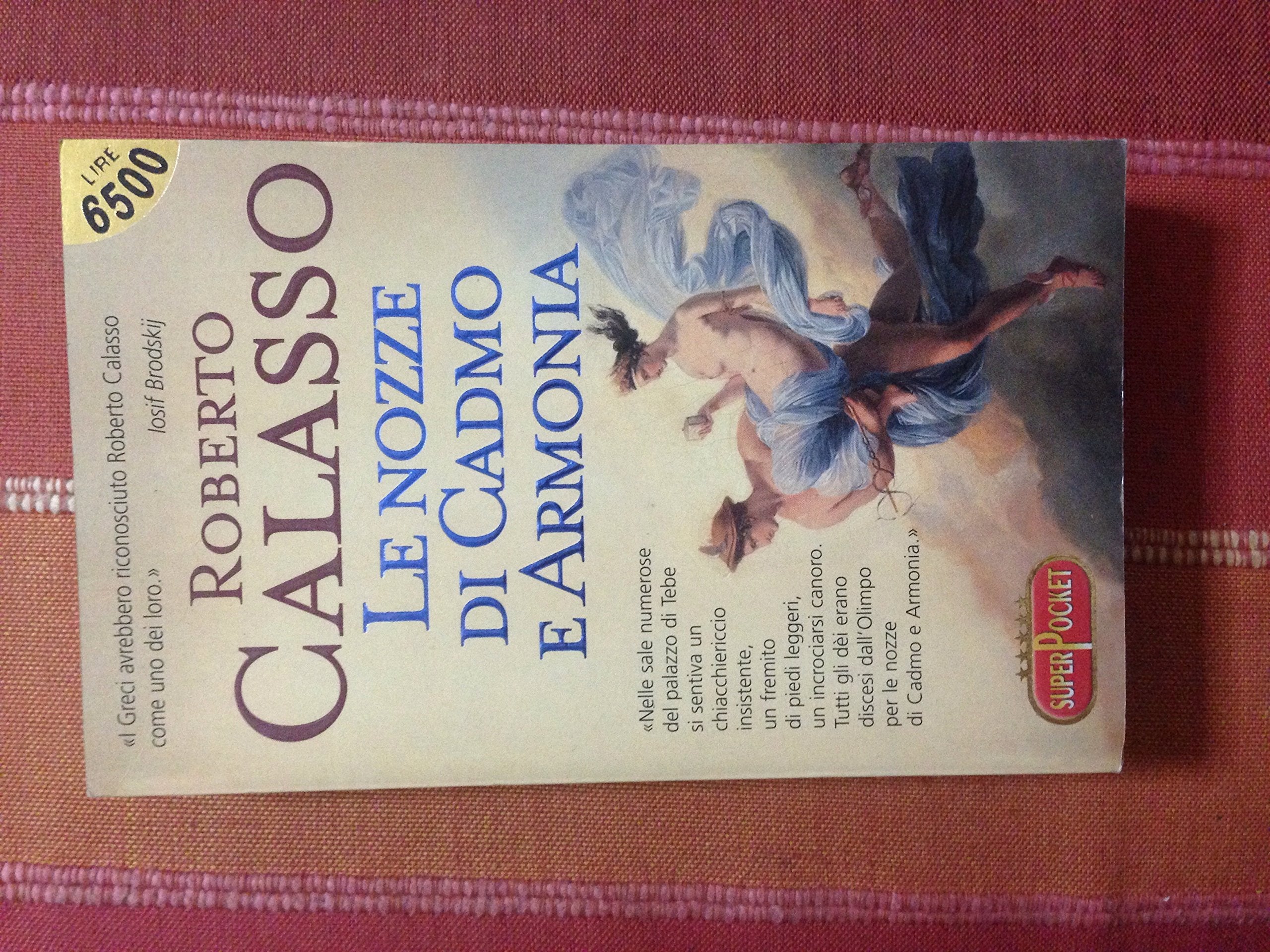 Le nozze di Cadmo e Armonia (Superpocket. Best seller) Books