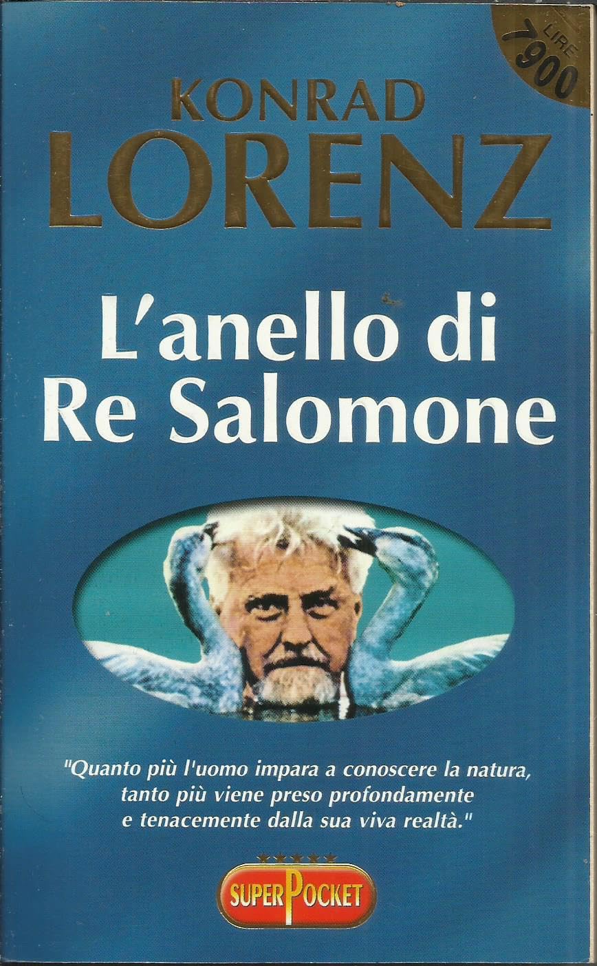 L'anello di re Salomone (Superpocket. Best seller) Natural Sciences