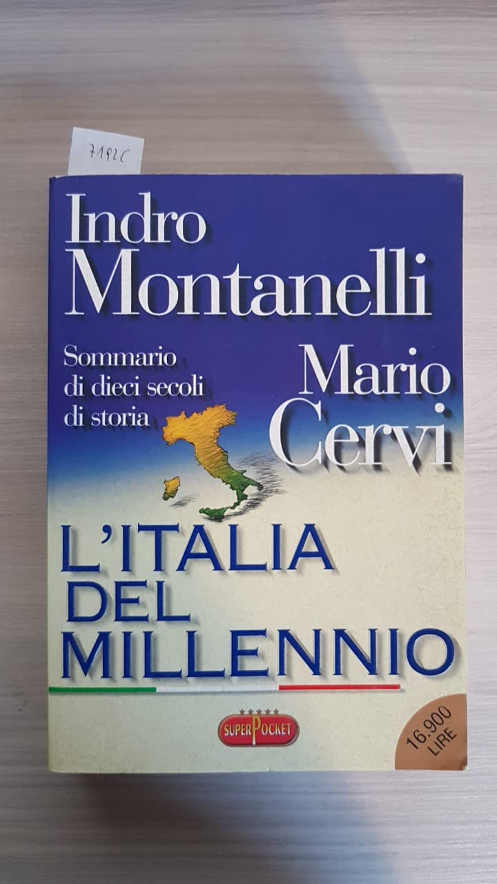 L'Italia del millennio. Sommario di dieci secoli di storia book