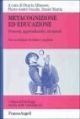Metacognizione ed educazione book