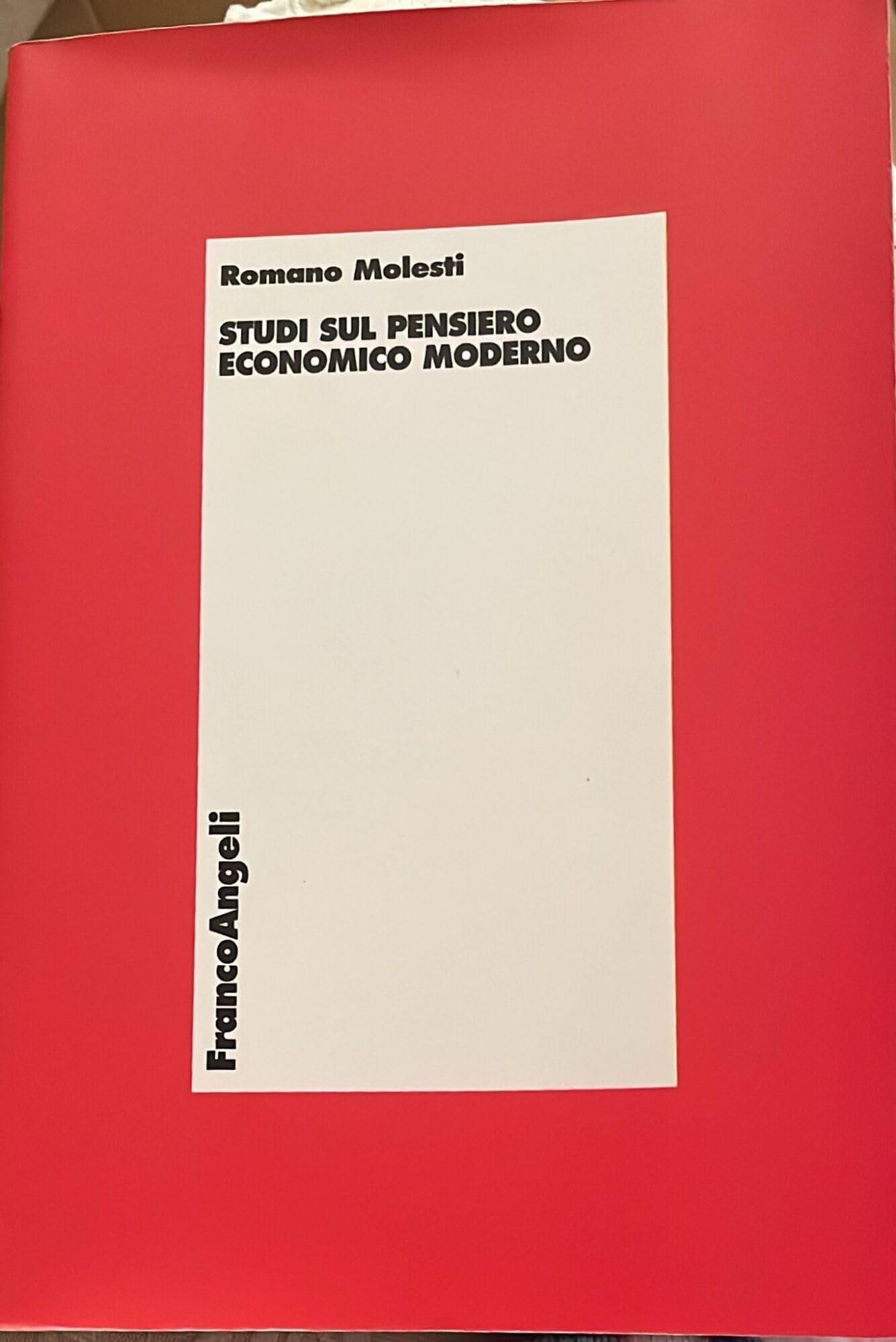 Studi sul pensiero economico moderno book