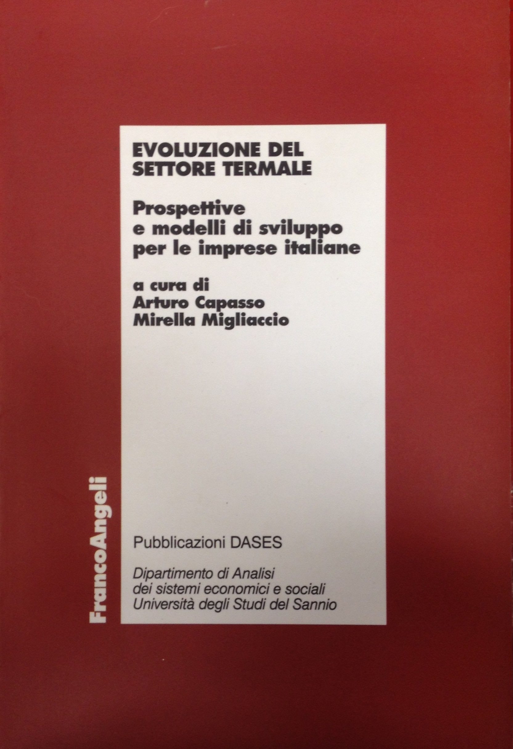 Evoluzione del settore termale. Prospettive e modelli di sviluppo per le imprese italiane (Economia - Ricerche) Business, Finance & Career