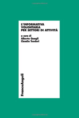 L'informativa volontaria per settori di attività (Economia - Ricerche) Business, Finance & Career