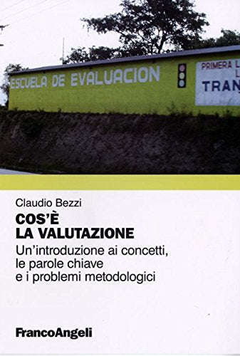 Cos'è la valutazione. Un'introduzione ai concetti, le parole chiave e i problemi metodologici book