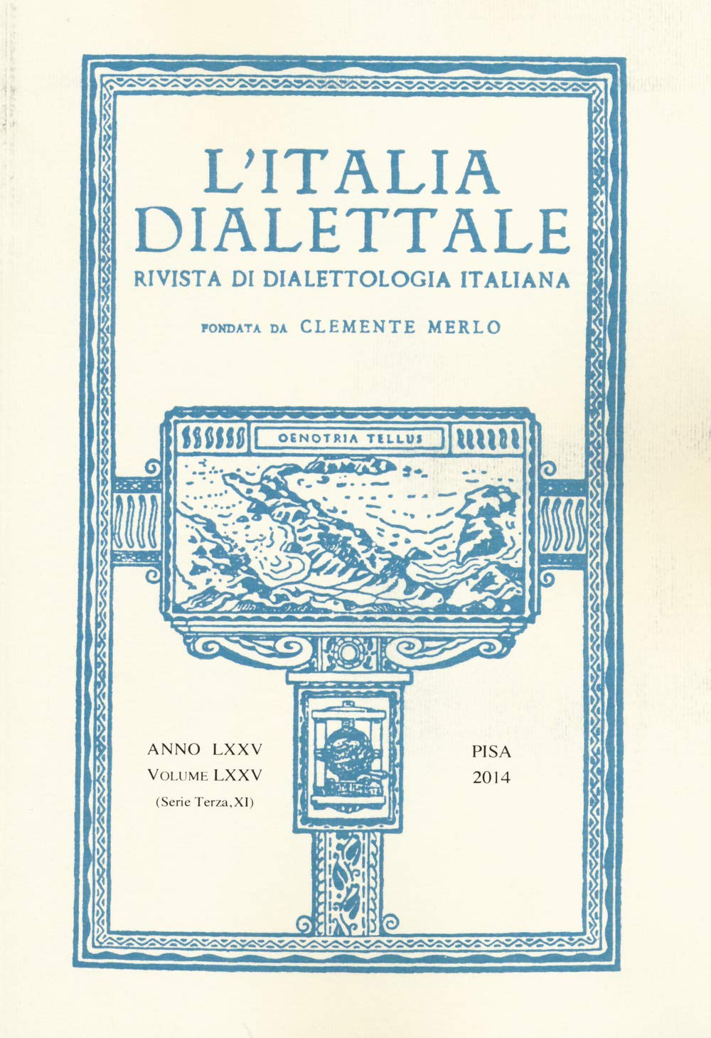 L'Italia dialettale. Rivista di dialettologia italiana (Vol. 75) Social Sciences