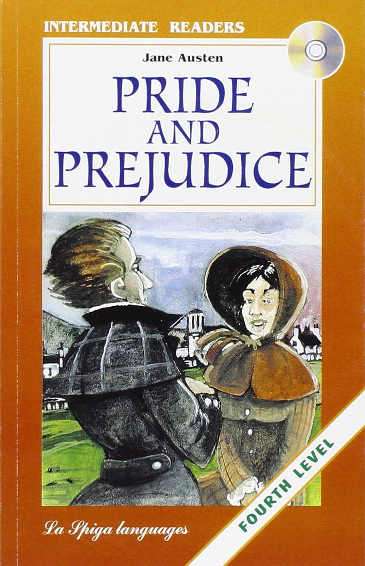 La Spiga Readers - Intermediate Readers (B1/B2): Pride and Prejudice + CD Foreign Languages ​​& Dictionaries