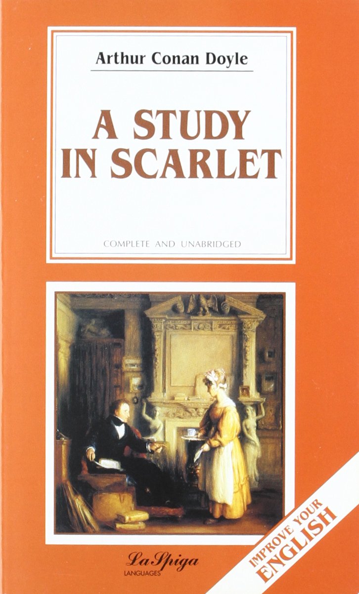 La Spiga Readers - Improve your English (C1/C2): A Study in Scarlet + CD Foreign Languages ​​& Dictionaries