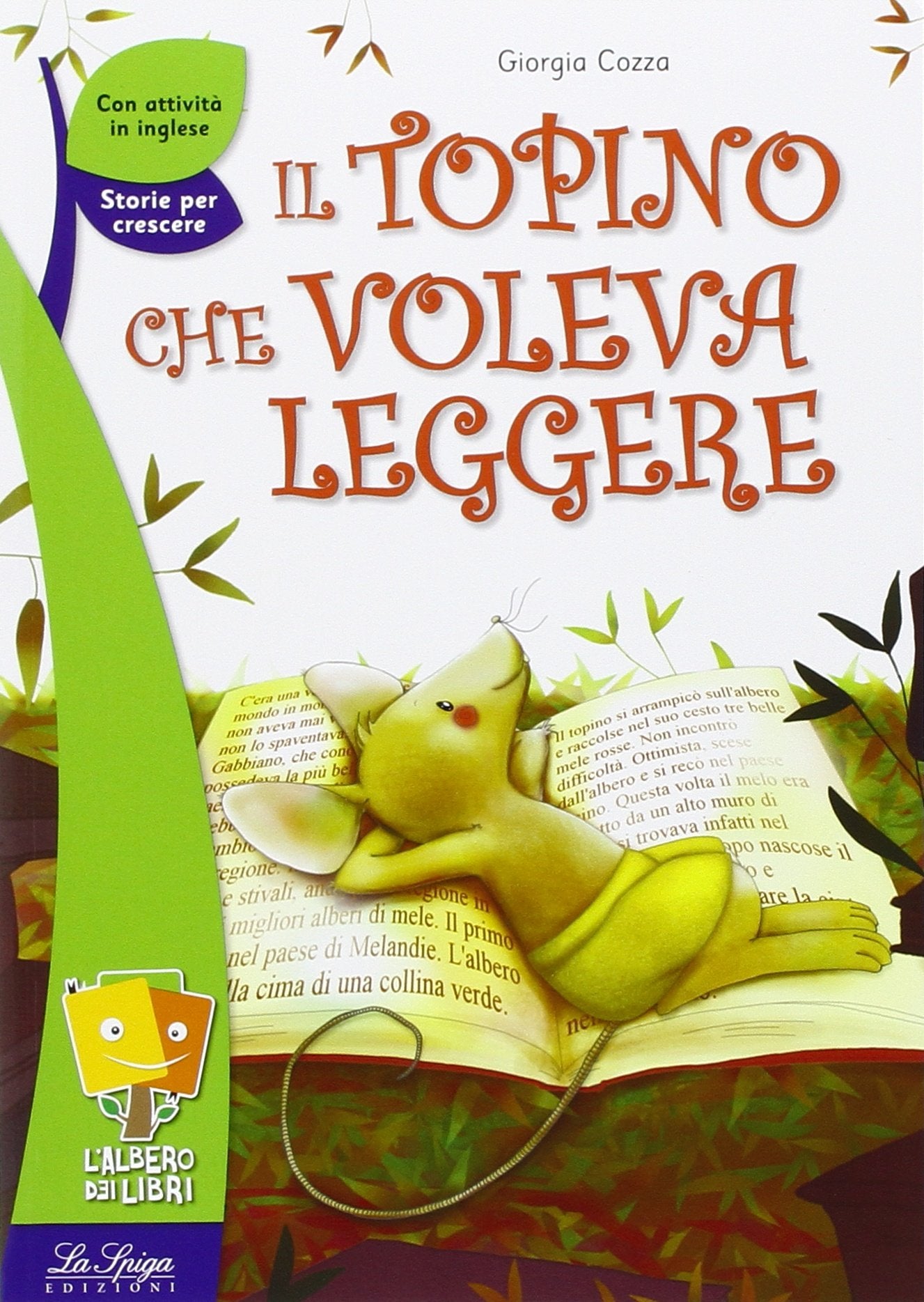 Il topino che voleva leggere book