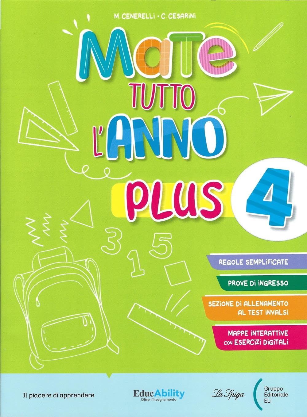 Mate tutto l'anno plus. Per la Scuola elementare (Vol. 4) book