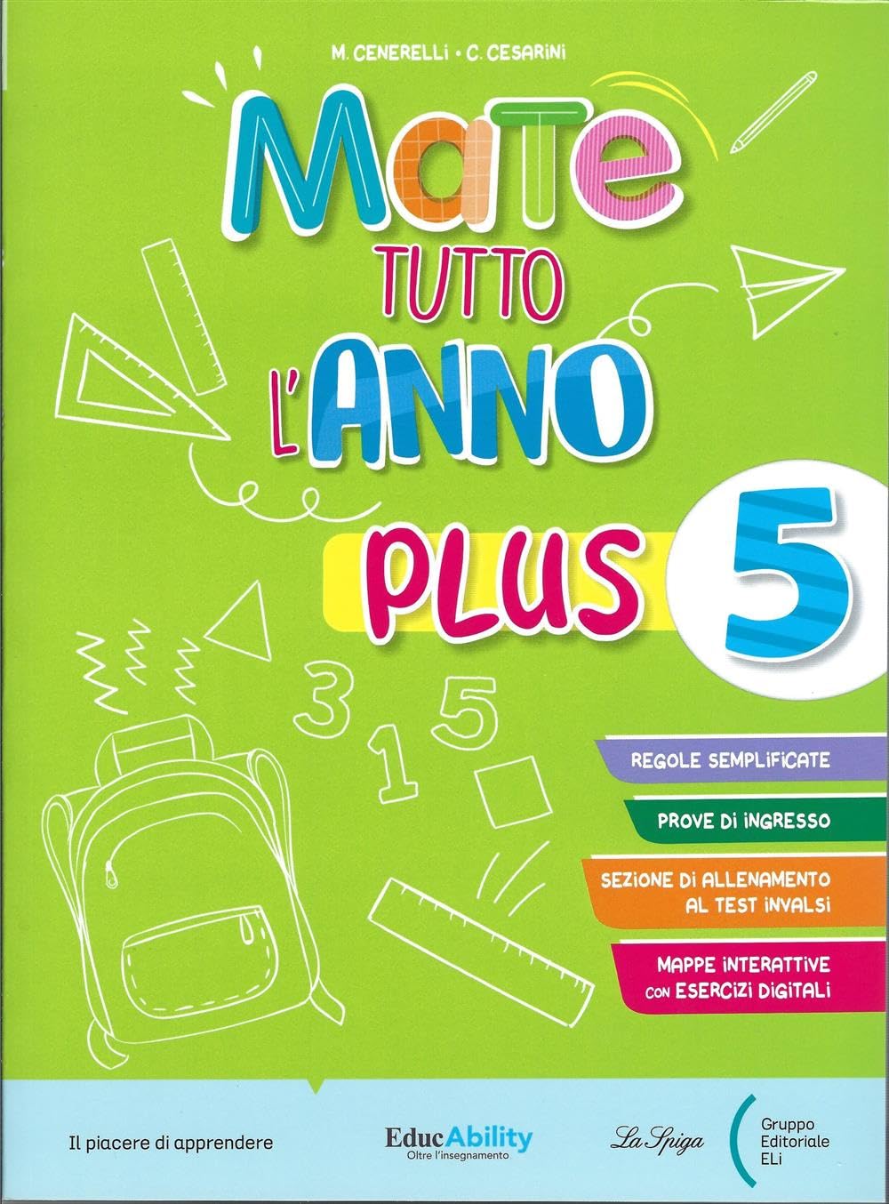 Mate tutto l'anno plus. Per la Scuola elementare (Vol. 5) book