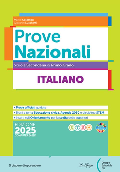 Prova Nazionali Invalsi italiano 2025. Per la Scuola media. Con e-book. Con espansione online book