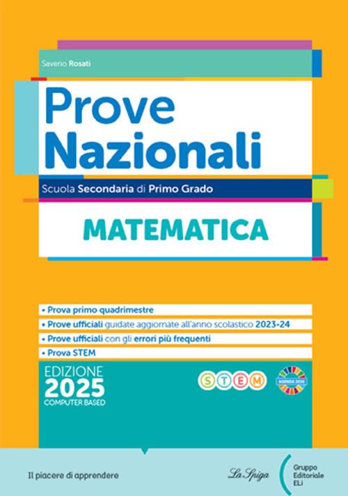 Prova Nazionali Invalsi matematica 2025. Per la Scuola media. Con e-book. Con espansione online Professional & Reference Books