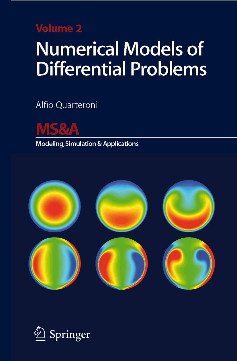 Numerical Models for Differential Problems: Pde (MS & A) Media & Communication