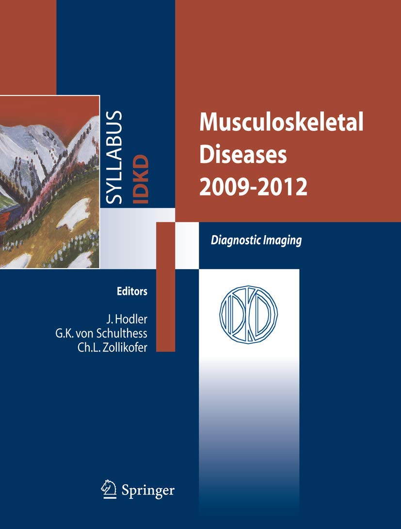 Musculoskeletal Diseases 2009-2012: Diagnostic Imaging Medicine