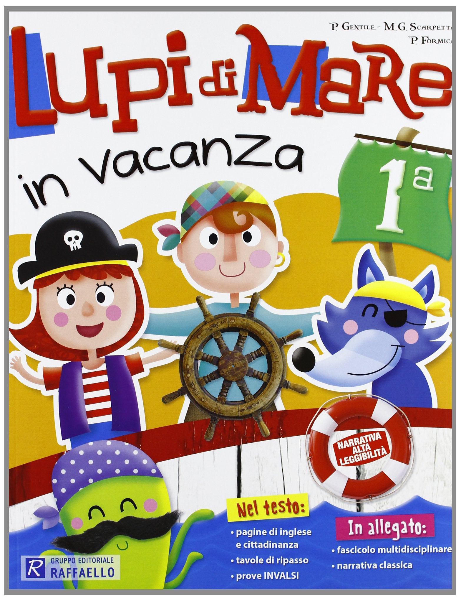RAPHAEL 1 Wolves of the SEA URLAUB MIT TESTS INVALSI Non-fiction