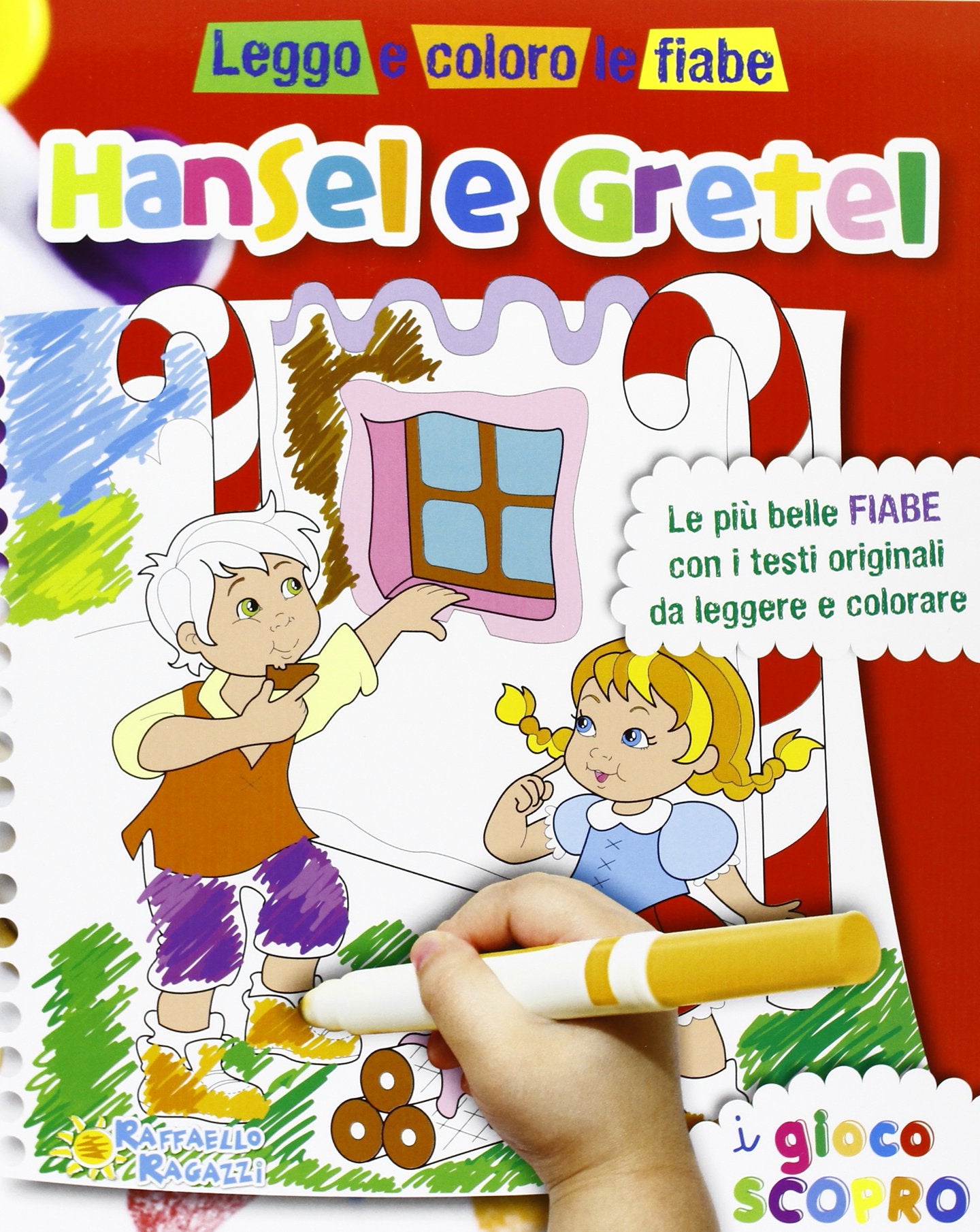 Hansel e Gretel. Leggo e coloro le fiabe. Ediz. illustrata (I giocoscopro) Tiptoi & Games