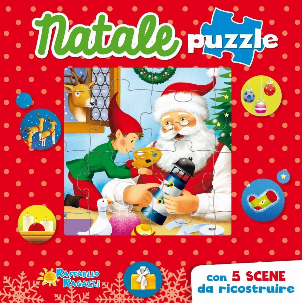 Natale puzzle (Il mulino a vento. Serie rossa) Tiptoi & Games