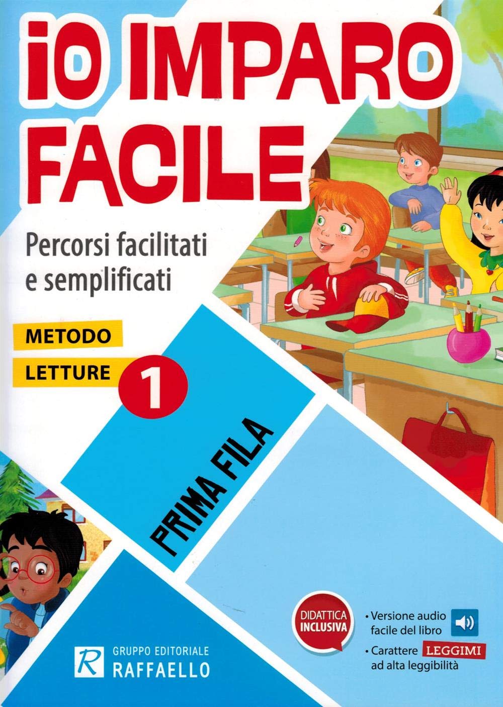 Io imparo facile. Prima fila. Metodo letture. Per la 1ª classe elementare book