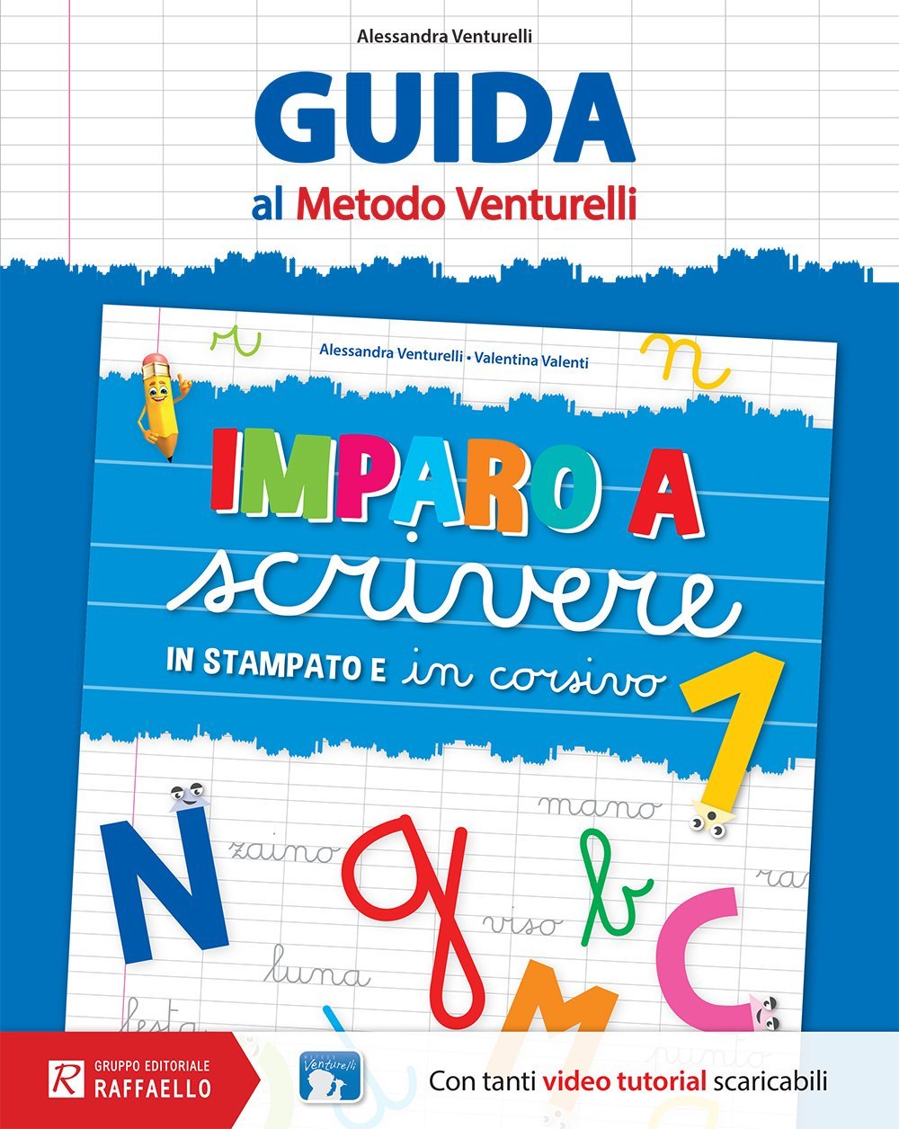 Imparo a scrivere in stampatello e in corsivo. Guida al metodo Venturelli (Vol. 1) book