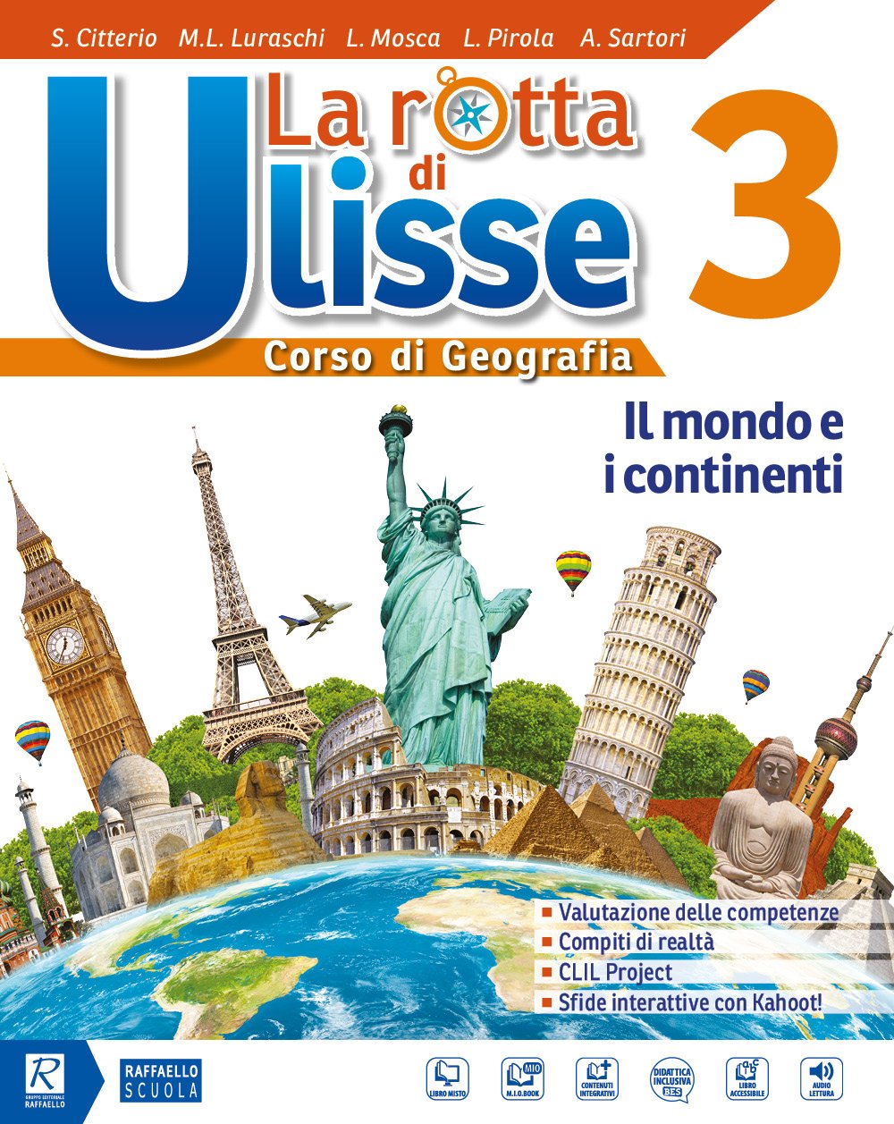 Rotta di Ulisse. Per la Scuola media. Con e-book. Con espansione online. Con DVD-ROM. Con Libro: Atlante-Esame (Vol. 3) Natural Sciences