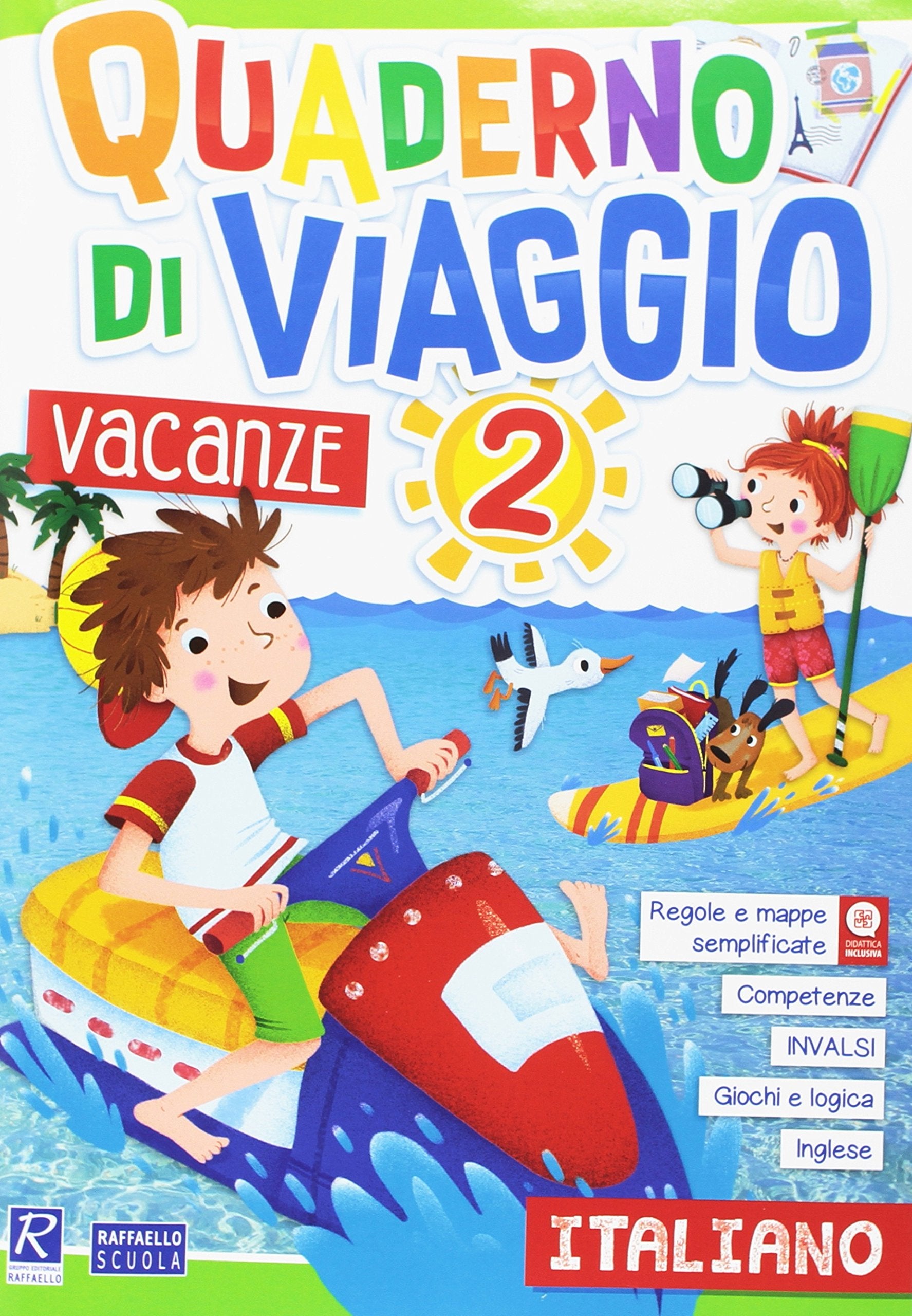 Quaderno di viaggio. Vacanze. Italiano. Per la Scuola elementare (Vol. 2) Professional & Reference Books