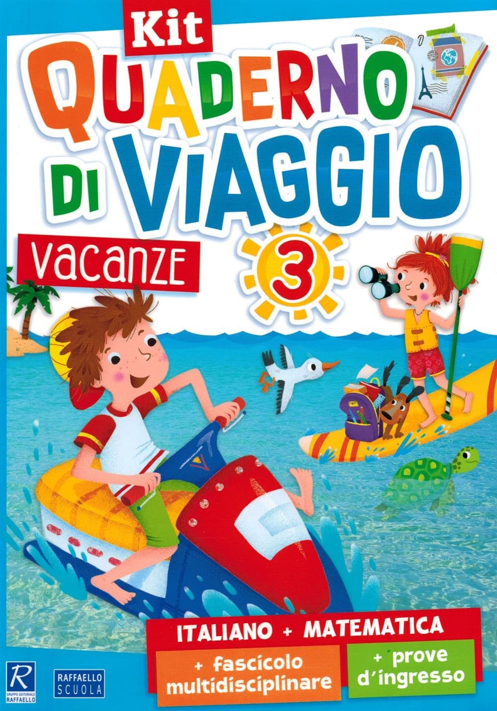 Quaderno di viaggio. Vacanze. Italiano, matematica. Per la Scuola elementare. Con fascicolo delle prove d'ingresso. Con fascicolo multidisciplinare (Vol. 3) Professional & Reference Books