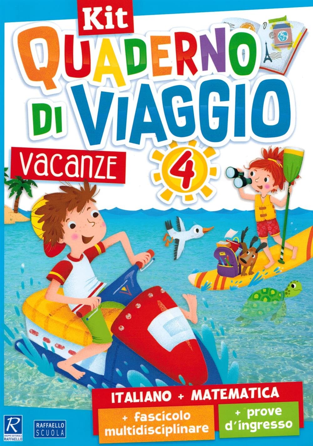 Quaderno di viaggio. Vacanze. Italiano, matematica. Per la Scuola elementare. Con fascicolo delle prove d'ingresso. Con fascicolo multidisciplinare (Vol. 4) book