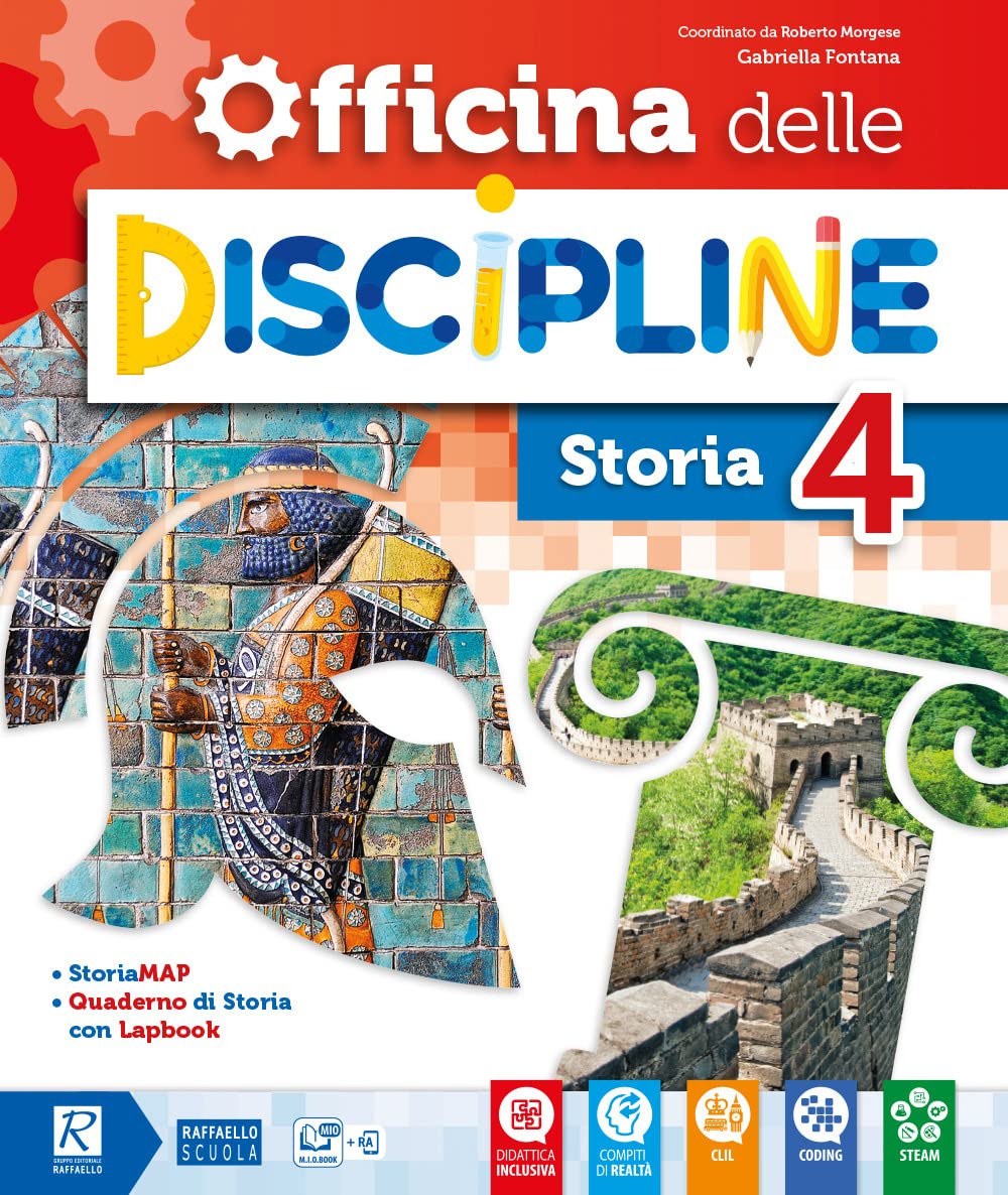 Officina delle discipline. Classe 4ª. Ambito antropologico. Per la Scuola elementare. Con e-book. Con espansione online Professional & Reference Books