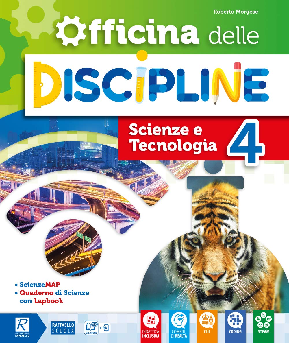 Officina delle discipline. Classe 4ª. Ambito scientifico. Per la Scuola elementare. Con e-book. Con espansione online Professional & Reference Books