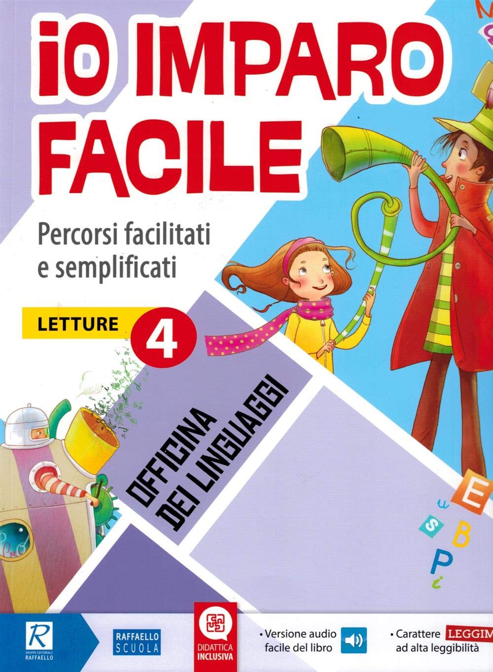 Io imparo facile. Letture. Officina dei linguaggi. Per la 4ª classe elementare book