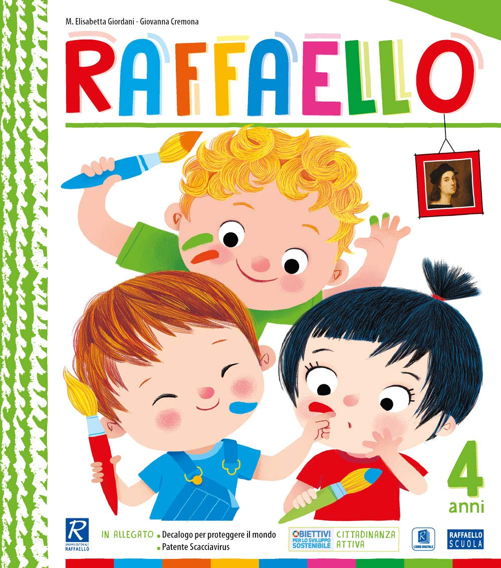 Raffaello. 4 anni. Per la Scuola materna Non-fiction books for kids