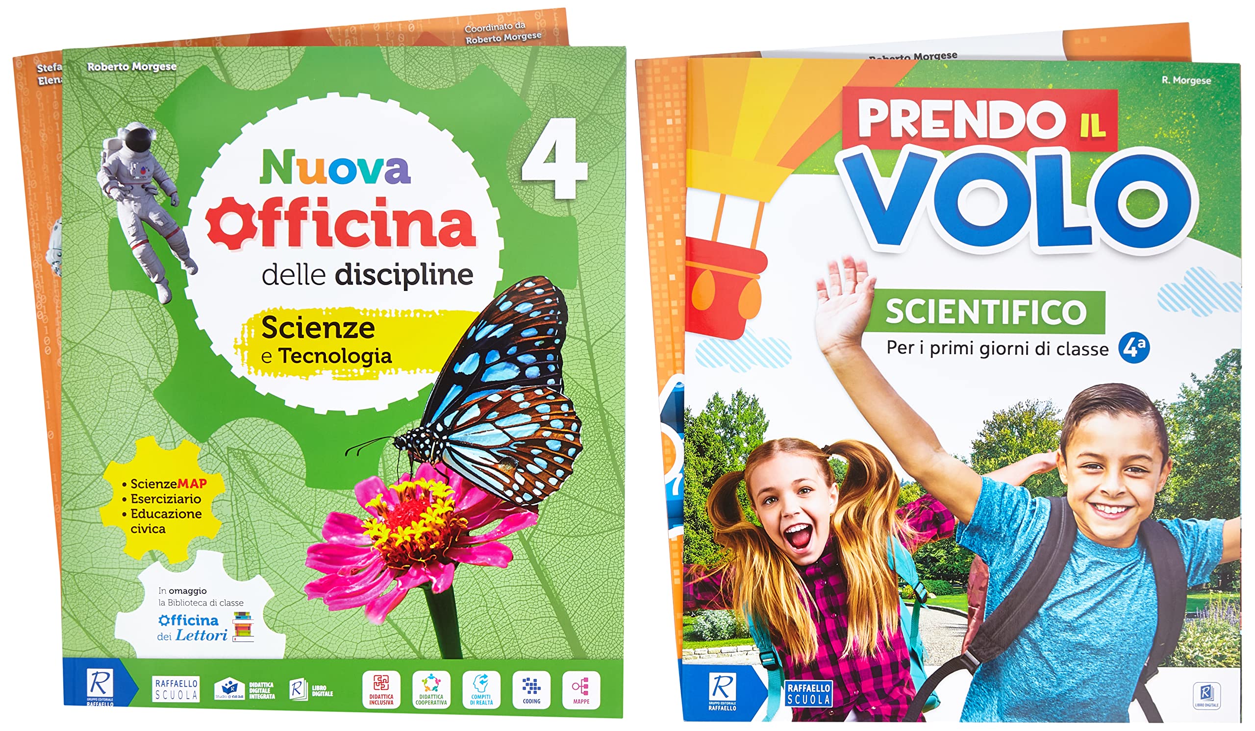 Nuova officina delle discipline. Area matematica-scienze. Classe 4ª. Per la Scuola elementare. Con e-book. Con espansione online (Vol. 1) Professional & Reference Books
